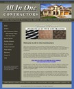Custom Web Design for All In One Contractors, Englewood, Colorado