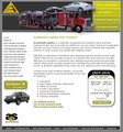 Custom Web Design for Accelerated Logistics - Auto Transport Service