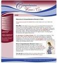Custom Web Design for Comprehensive Women's Care