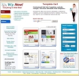 Custom Web Design for Template Cart