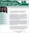 Custom Web Design for Ponderosa Valley Funeral Services - Parker Colorado