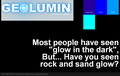 Custom Web Design for Geolumin - Rocks that Glow
